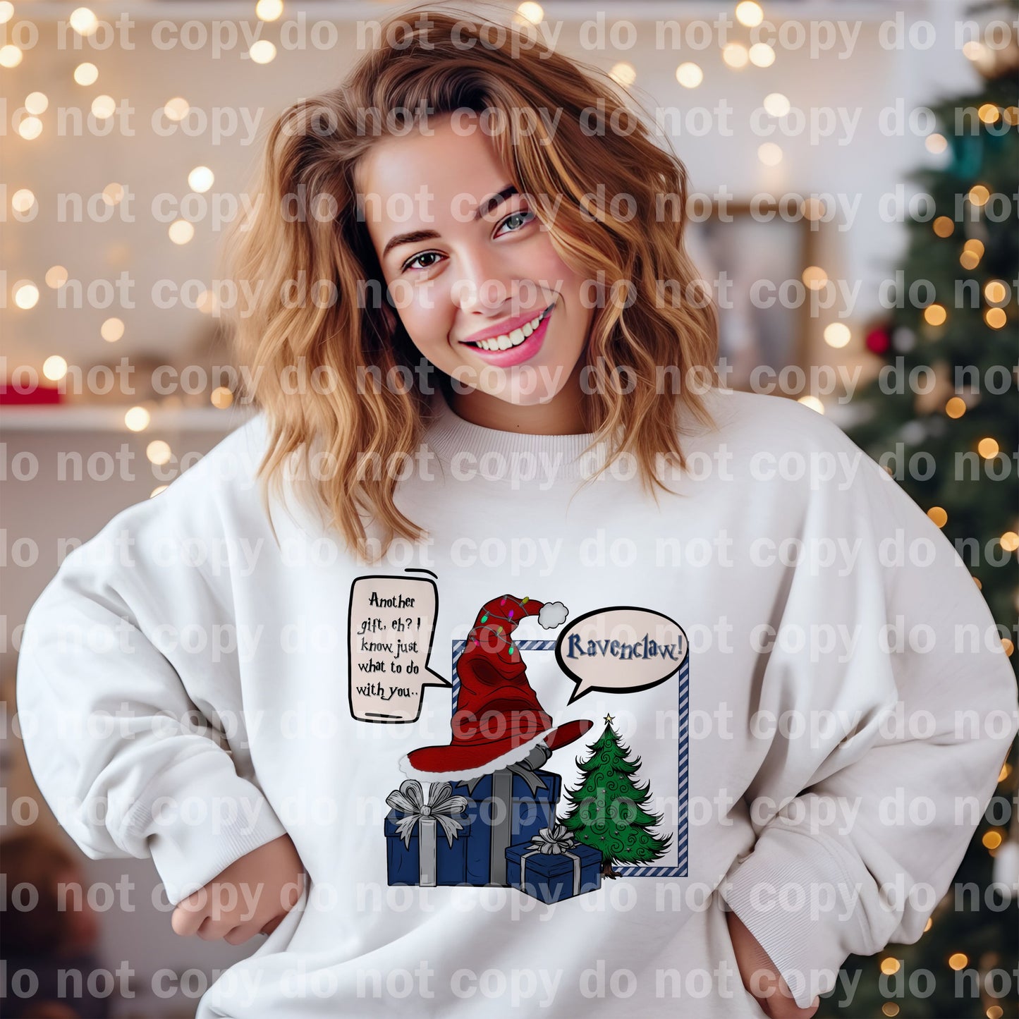 Raven Christmas Presents Dream Print or Sublimation Print