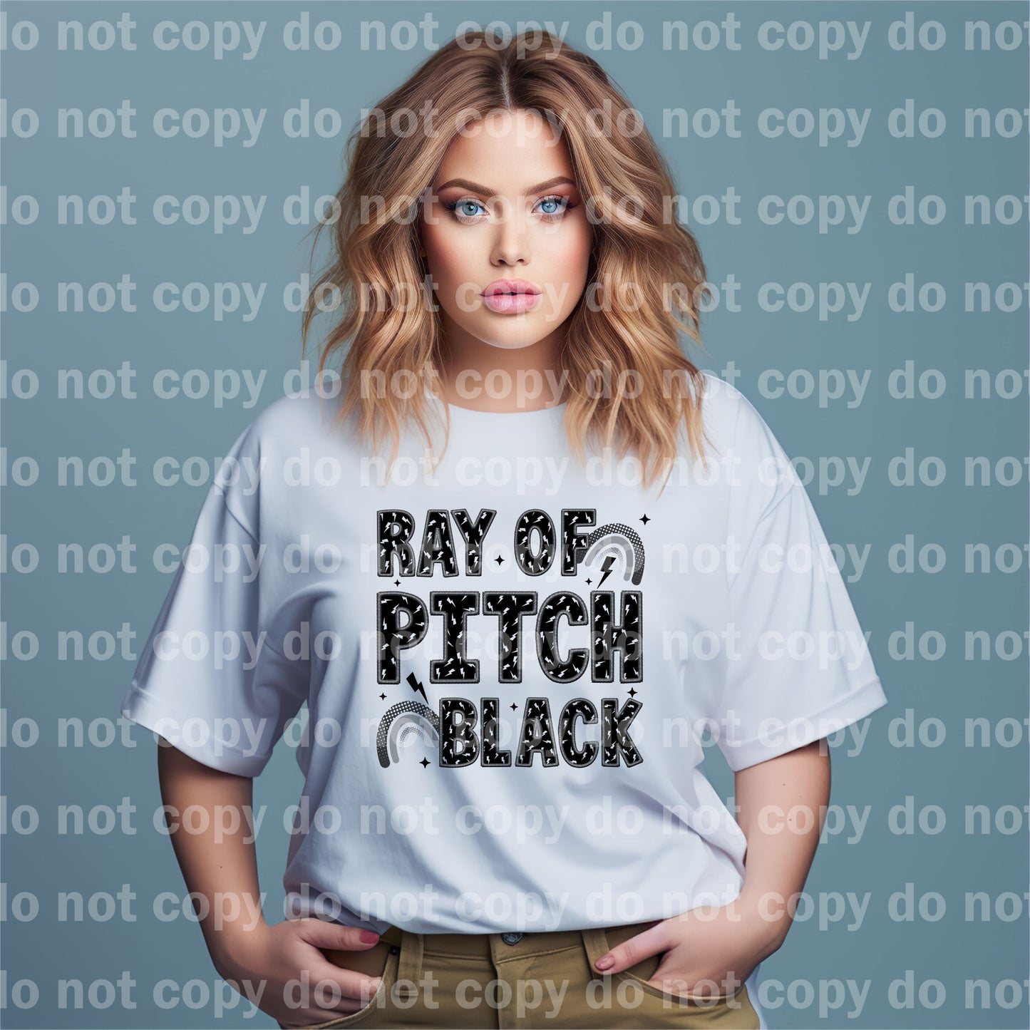 Ray Of Pitch Black Dream Print or Sublimation Print