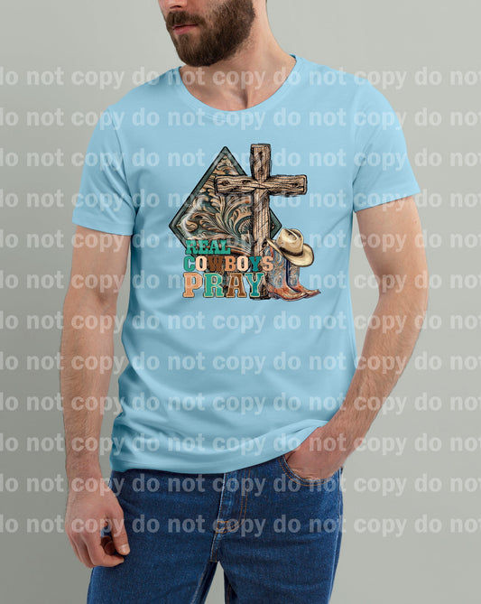 Real Cowboy Pray Dream Print or Sublimation Print