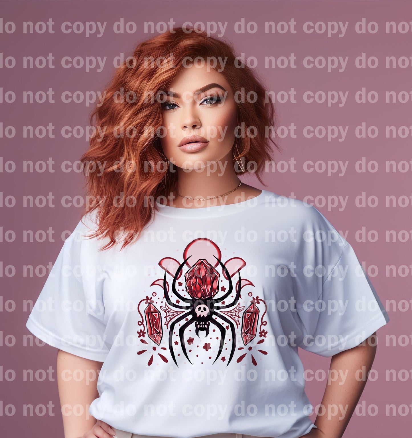 Red Crystal Spider Dream Print or Sublimation Print