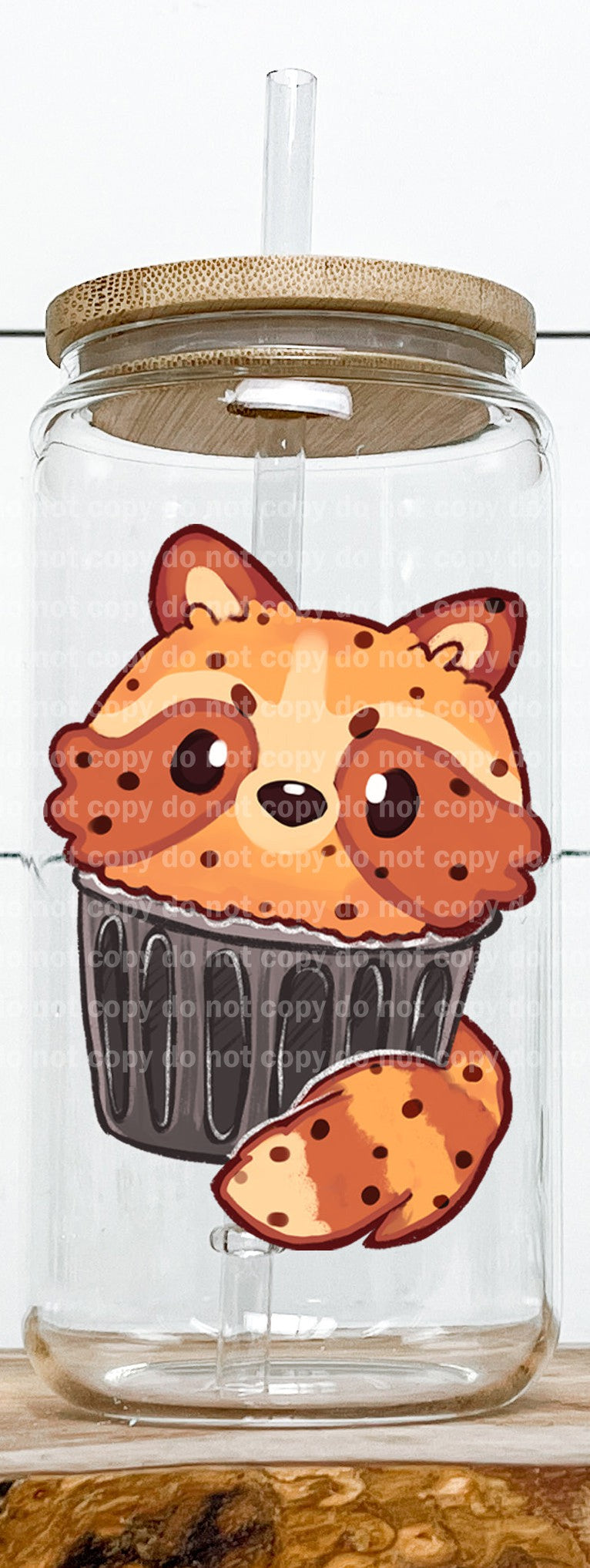 Red Panda Muffin Cupcake