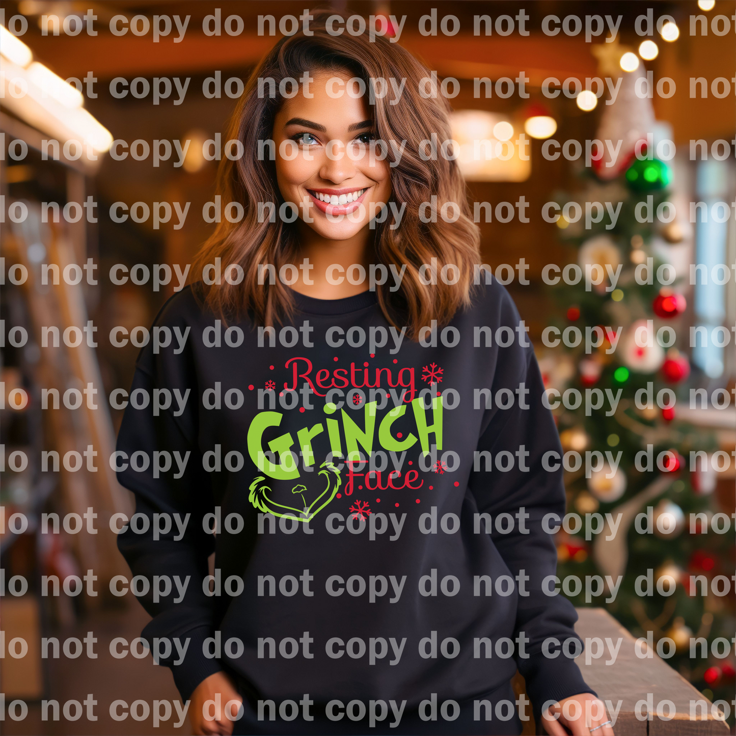 Resting Green Face Dream Print or Sublimation Print