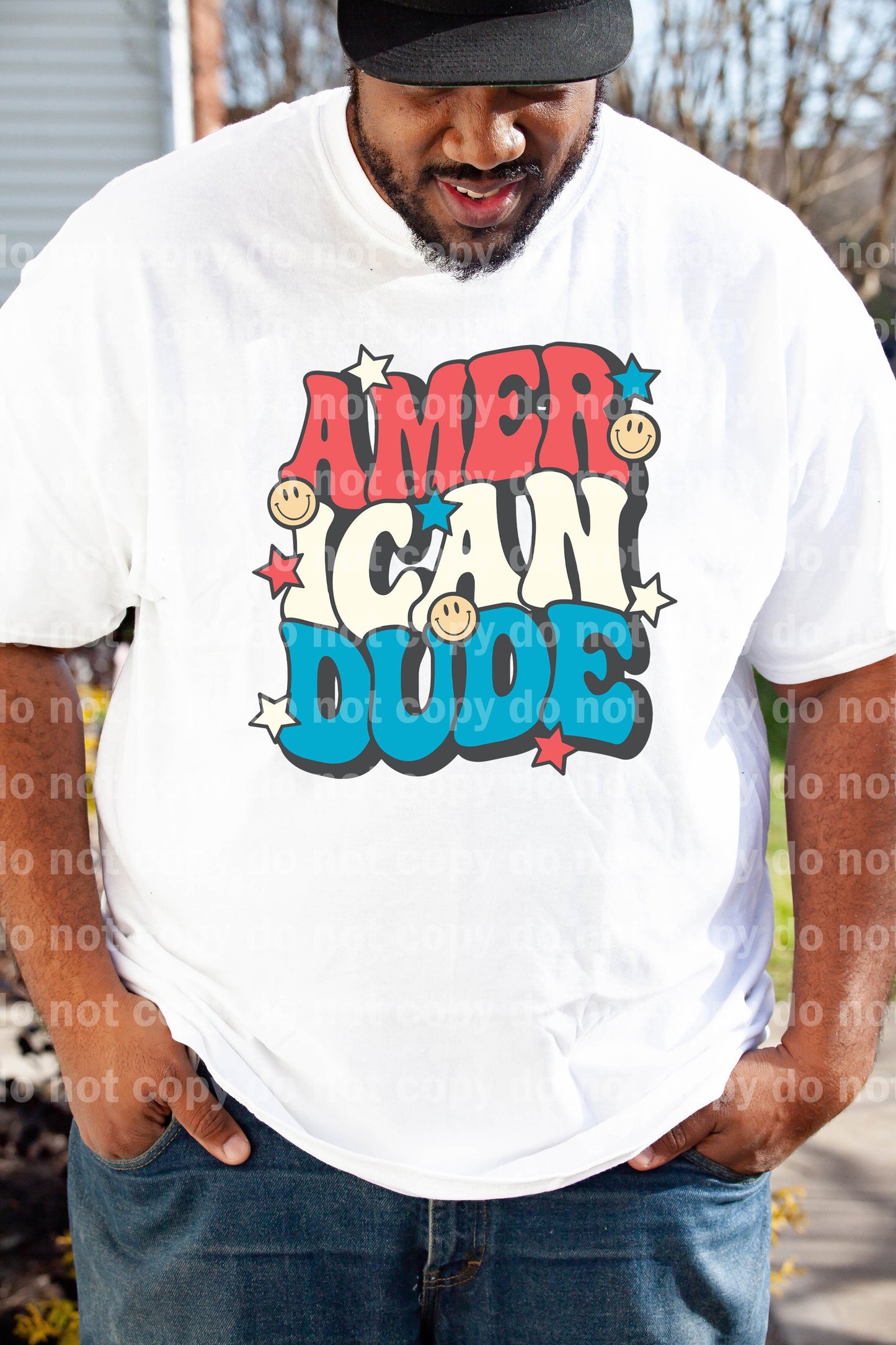 American Dude Distressed/Non Distressed Dream Print or Sublimation Print