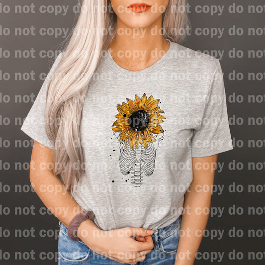 Ribcage Skellie Sunflower Dream Print or Sublimation Print