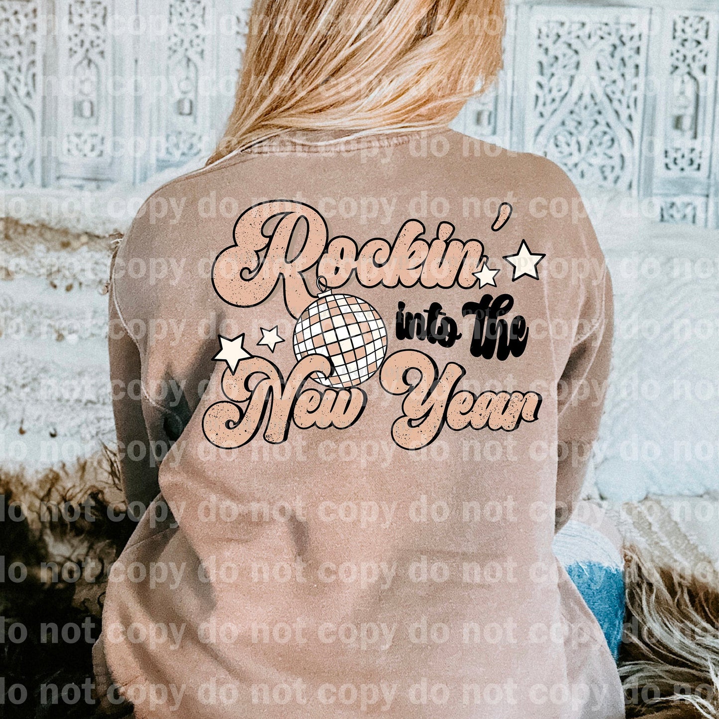 Rockin Into The New Year Dream Print or Sublimation Print