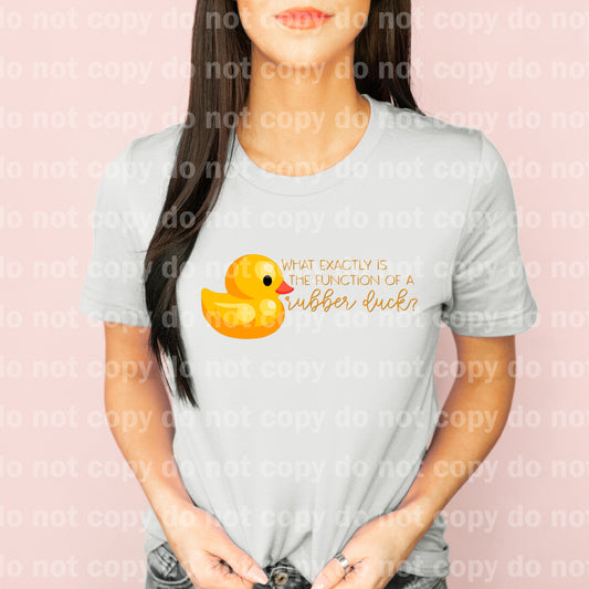 What Exactly Is The Function Of The Rubber Duck Dream Print or Sublimation Print
