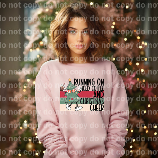 Running On Iced Coffee and Christmas Cheer Dream Print or Sublimation Print