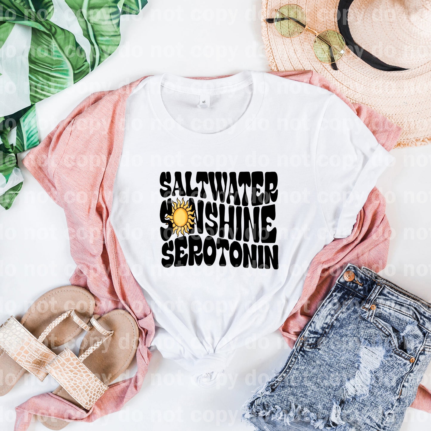 Saltwater Sunshine Serotonin With Sun Dream Print or Sublimation Print