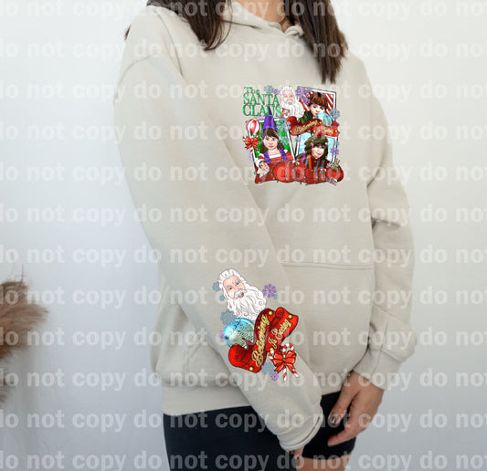 El Papá Noel con diseño de manga opcional Impresión de ensueño o impresión por sublimación