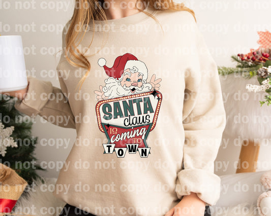 Santa Claus Is Coming To Town Dream Print or Sublimation Print