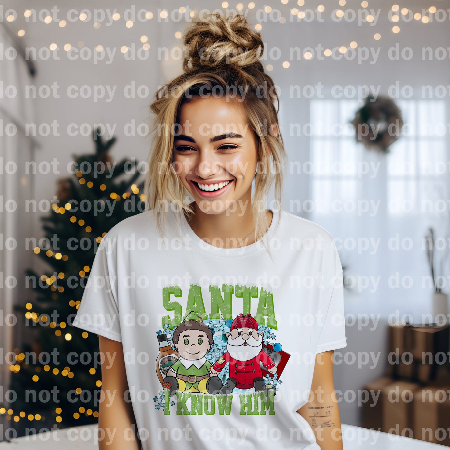 Santa I Know Him Dream Print or Sublimation Print