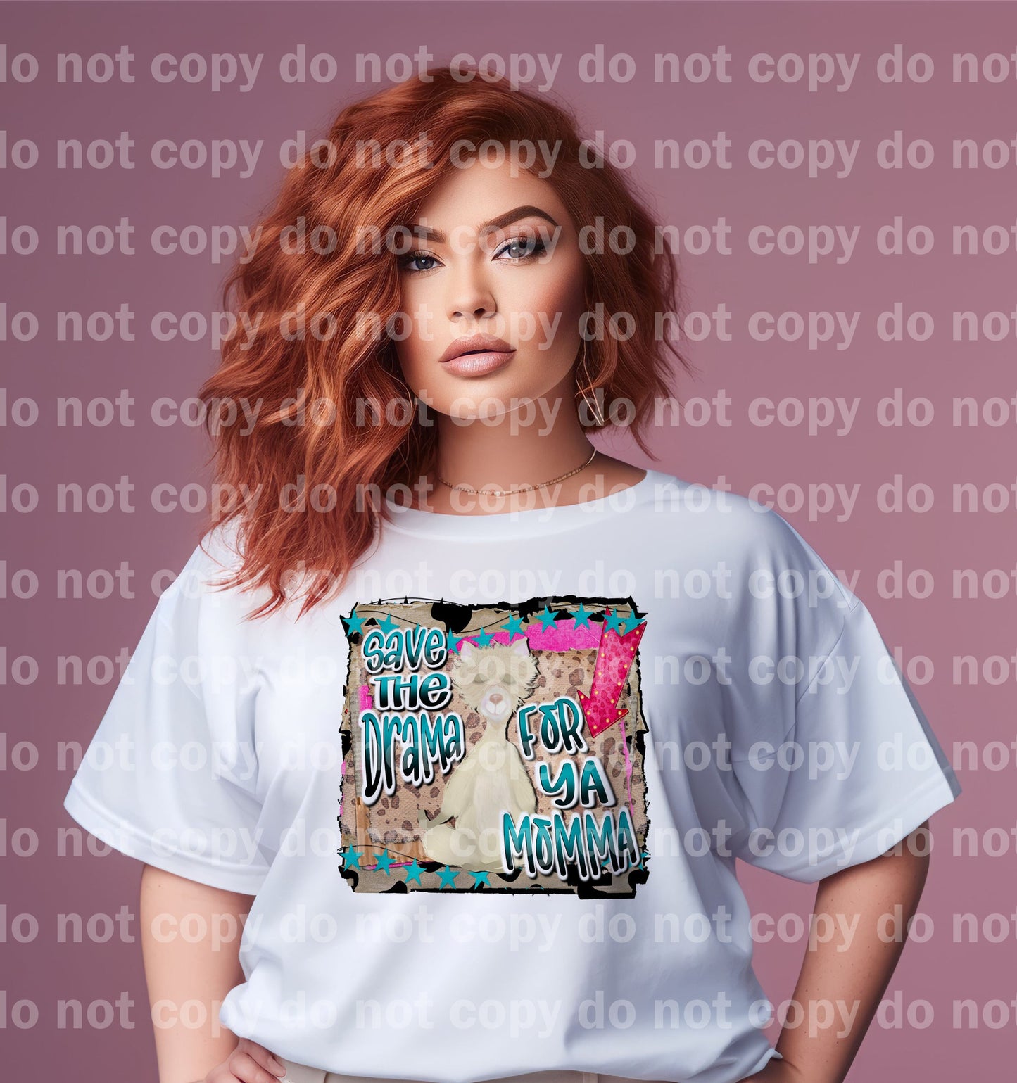 Save The Drama For Ya Momma Dream Print or Sublimation Print