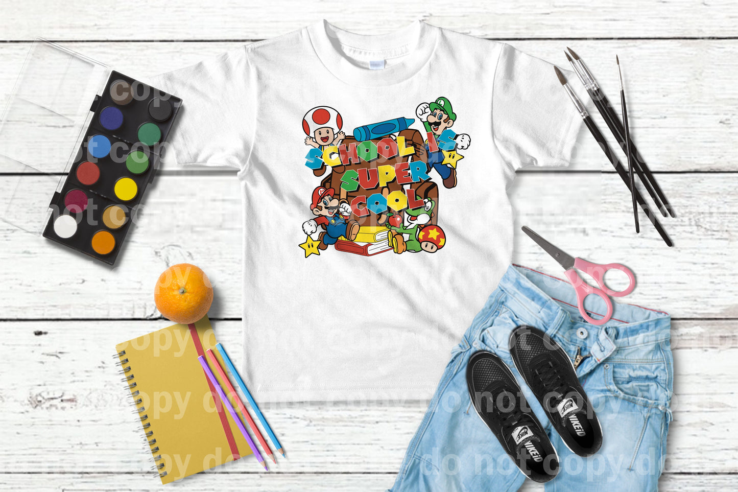 School Is Super Cool Dream Print or Sublimation Print