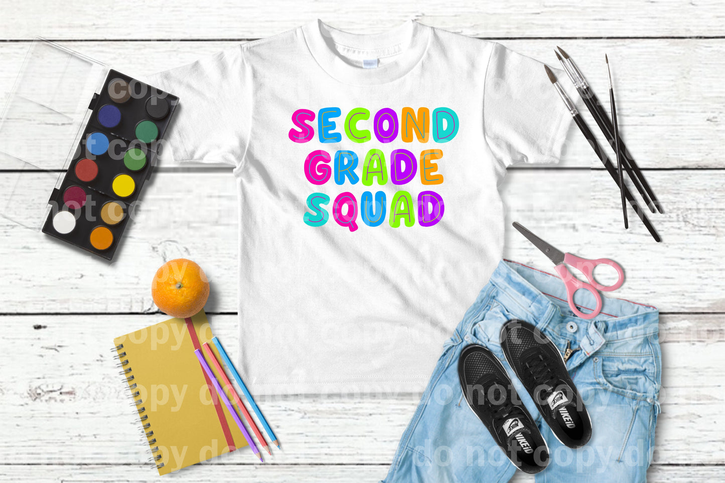 Second Grade Squad Dream Print or Sublimation Print