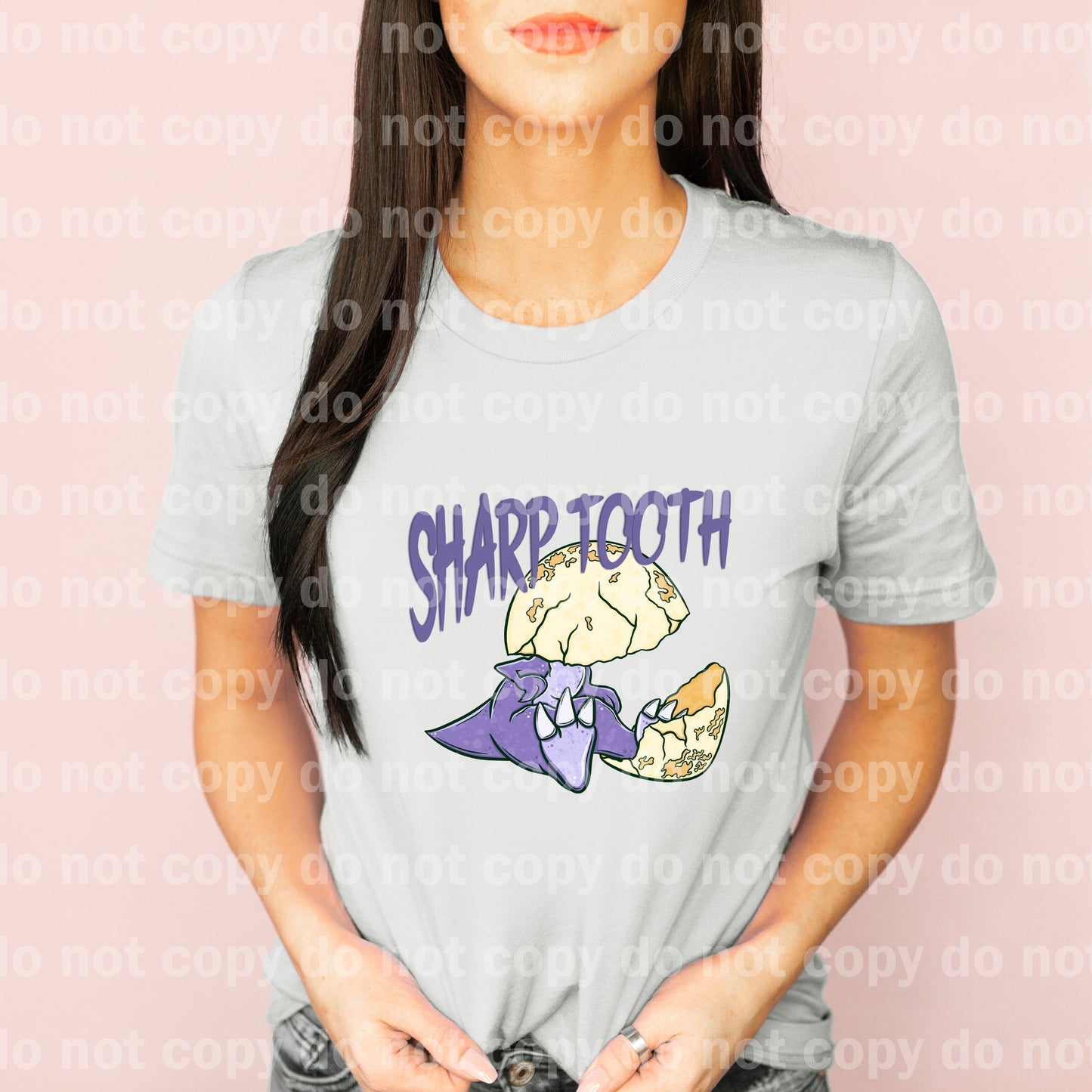 Sharp Tooth Dino Dream Print or Sublimation Print