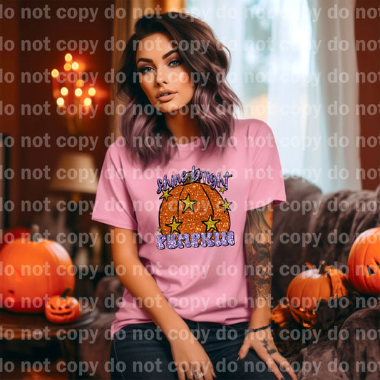 Shine Bright Pumpkin Dream Print or Sublimation Print
