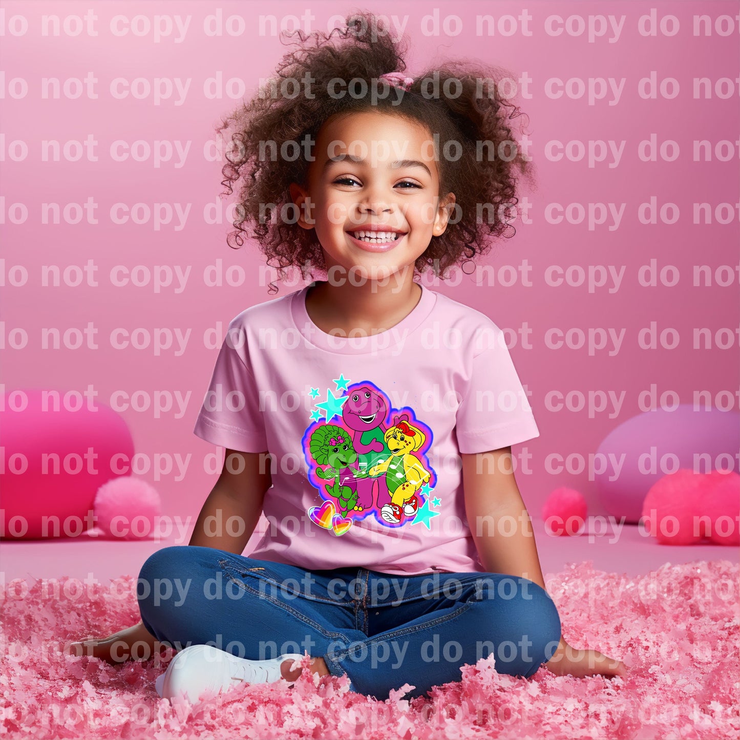 Singing Dinosaurs Dream Print or Sublimation Print with Decal Option