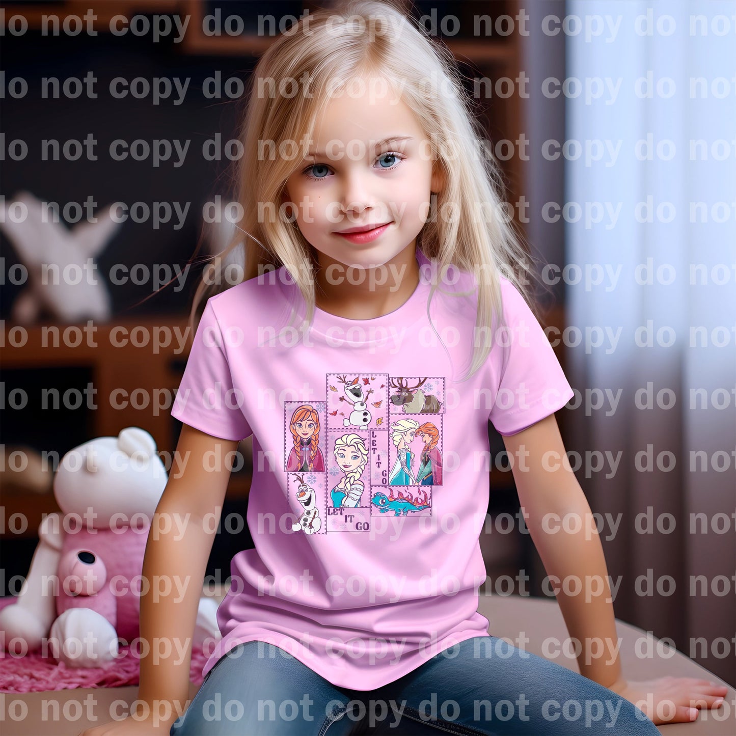 Sisters Queen Princess Frozen Dream Print or Sublimation Print