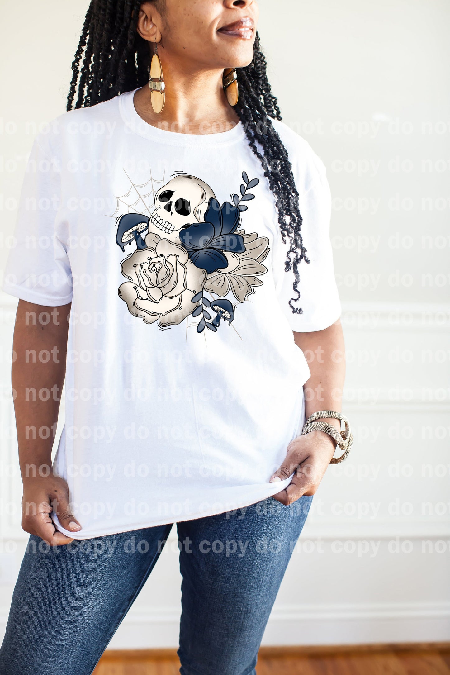Skellie Floral Spooky Dream Print or Sublimation Print