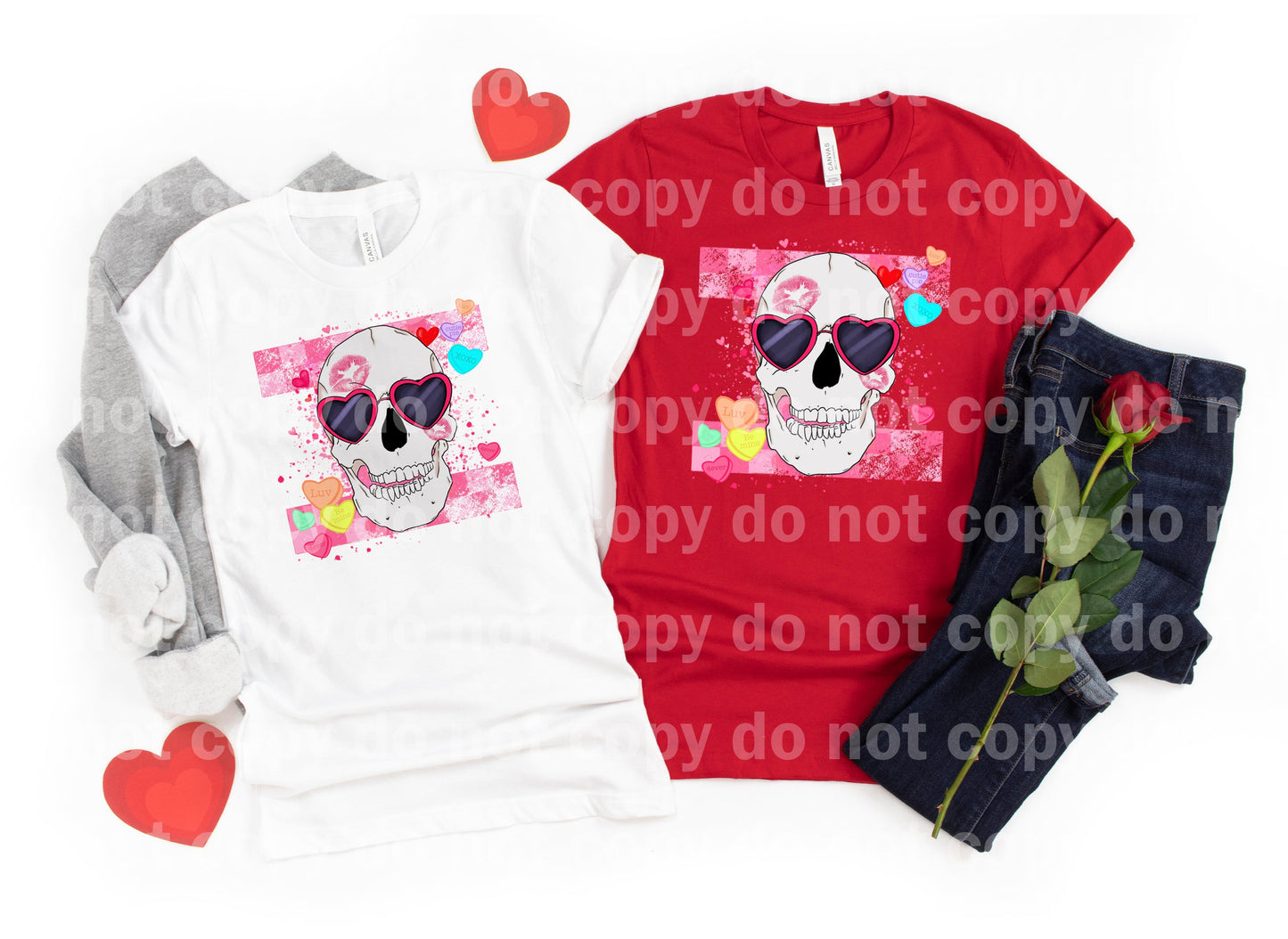 Skellie Heart Shades Dream Print or Sublimation Print