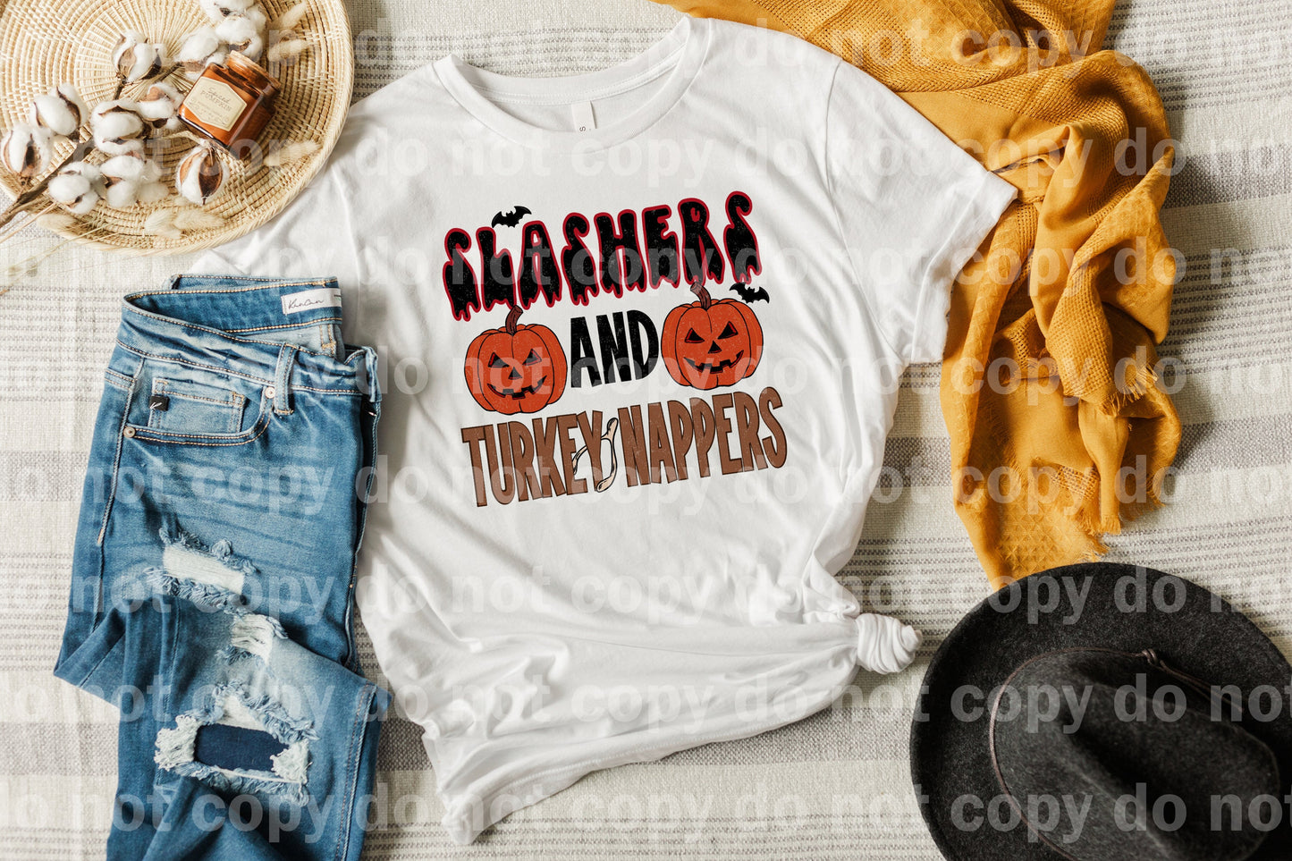 Slashers And Turkey Nappers Full Color/One Color Dream Print or Sublimation Print