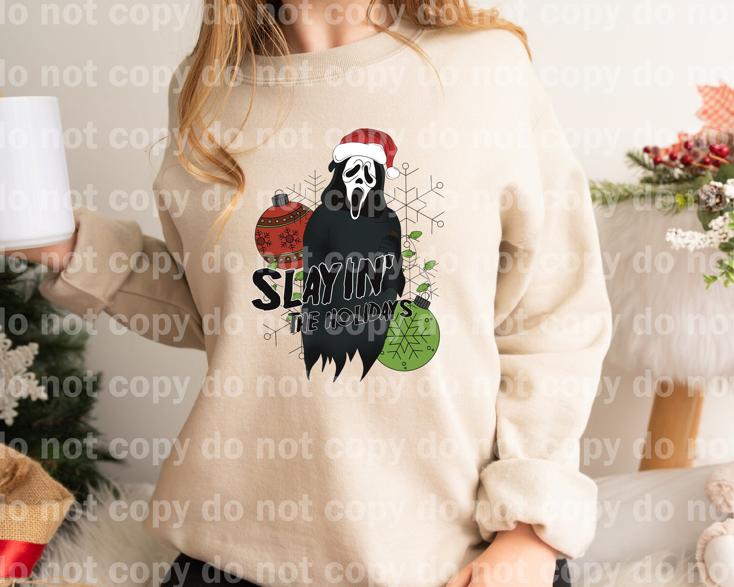 Slayin The Holidays Dream Print or Sublimation Print