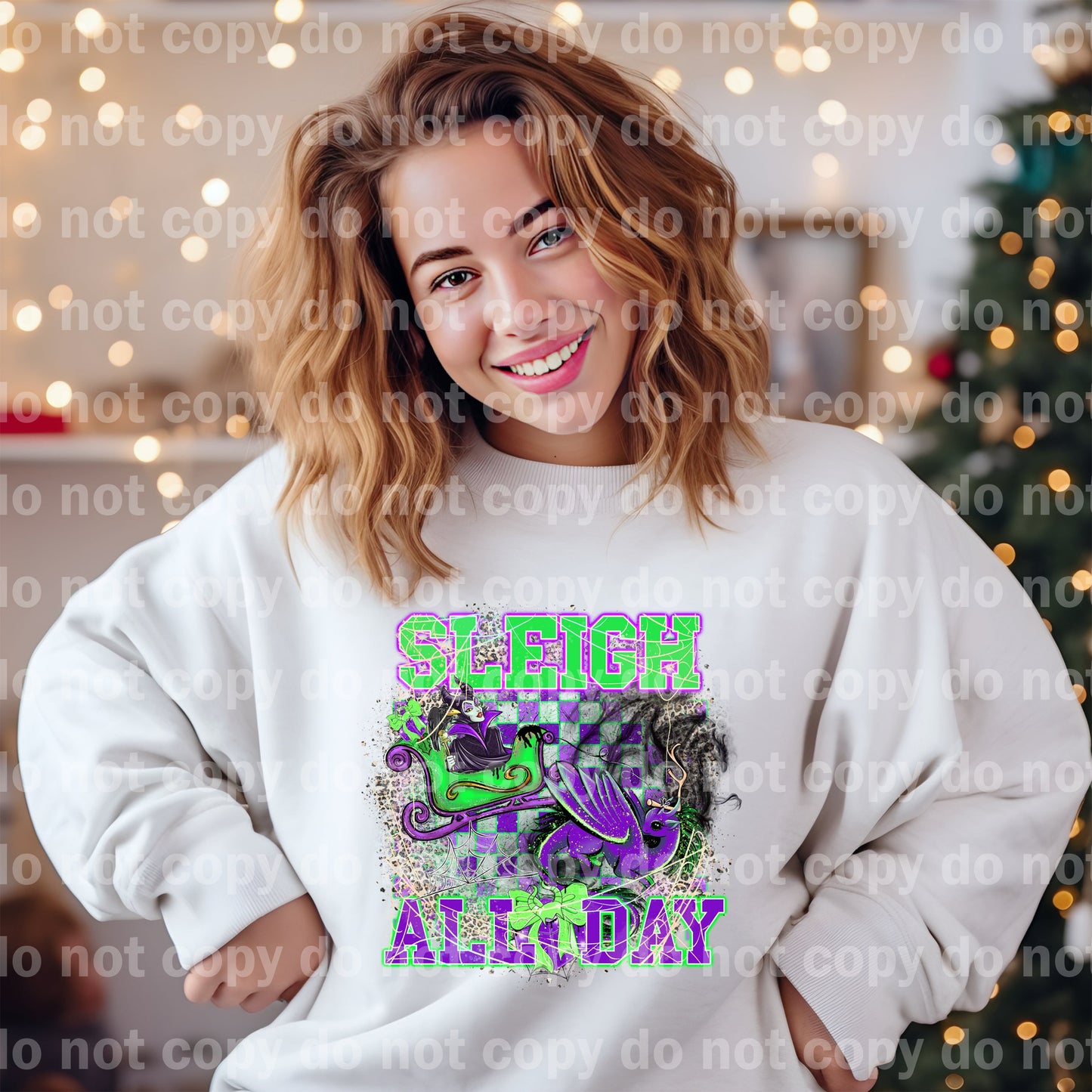 Sleigh All Day Dream Print or Sublimation Print
