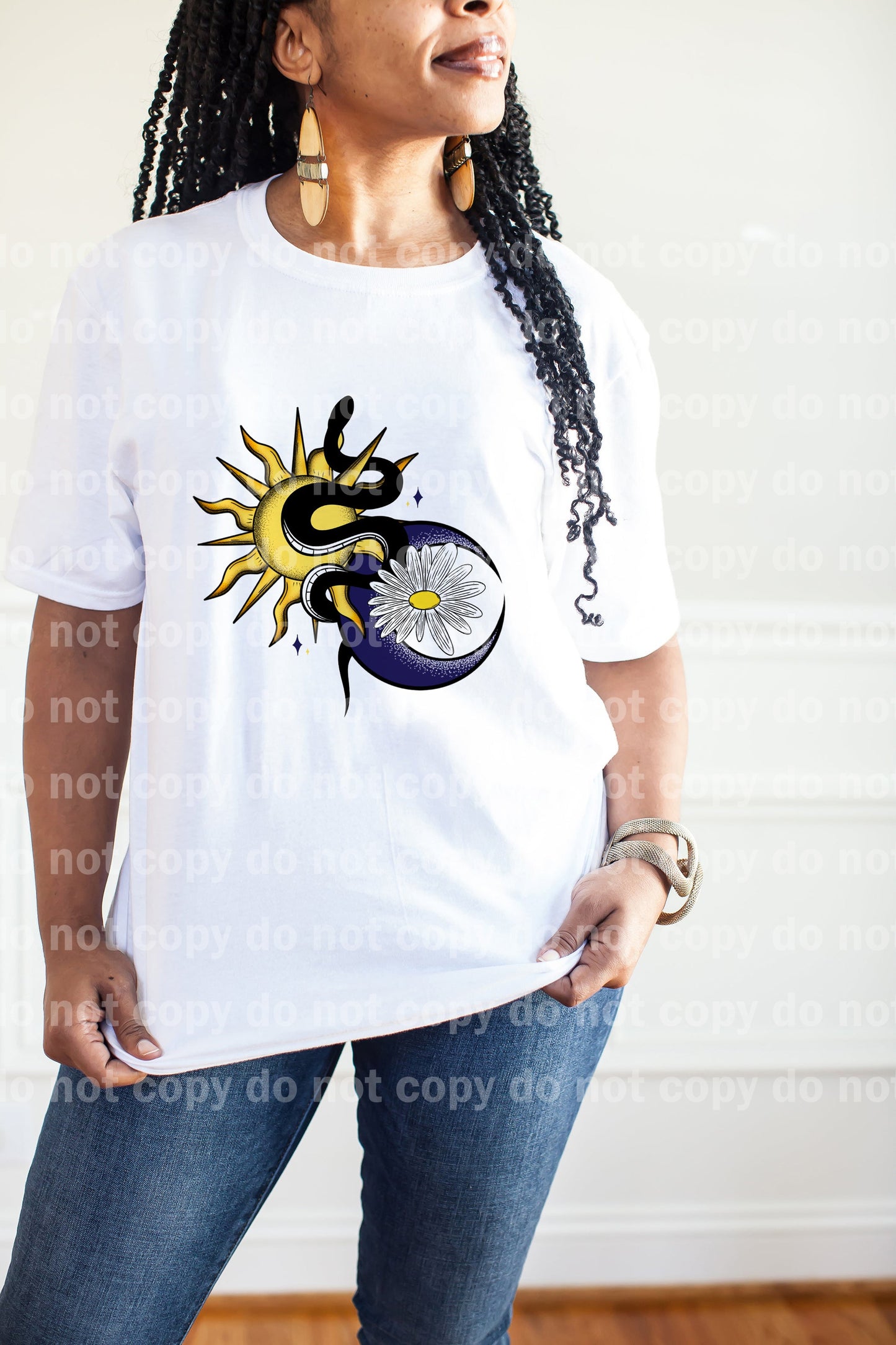 Snake Sun Moon Dream Print or Sublimation Print