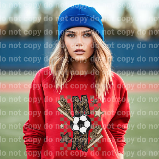 Soccer Mom Checkered Dream Print or Sublimation Print