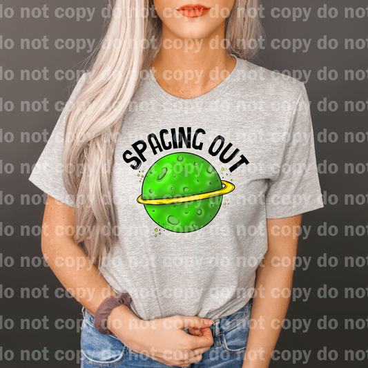 Spacing Out Green Planet Dream Print or Sublimation Print