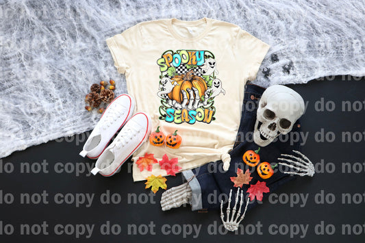 Spooky Season Pumpkin Ghosts with Pocket Option Dream Print or Sublimation Print