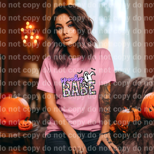 Spooky Babe Embroidery Dream Print or Sublimation Print