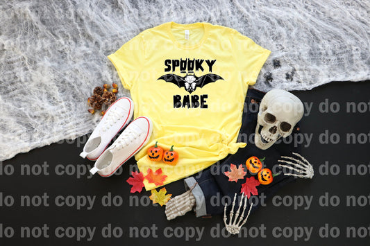 Spooky Babe Skeleton Bat Dream Print or Sublimation Print