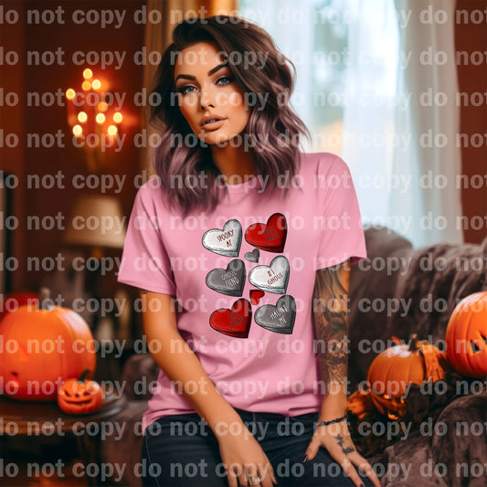 Spooky Candy Hearts Dream Print or Sublimation Print