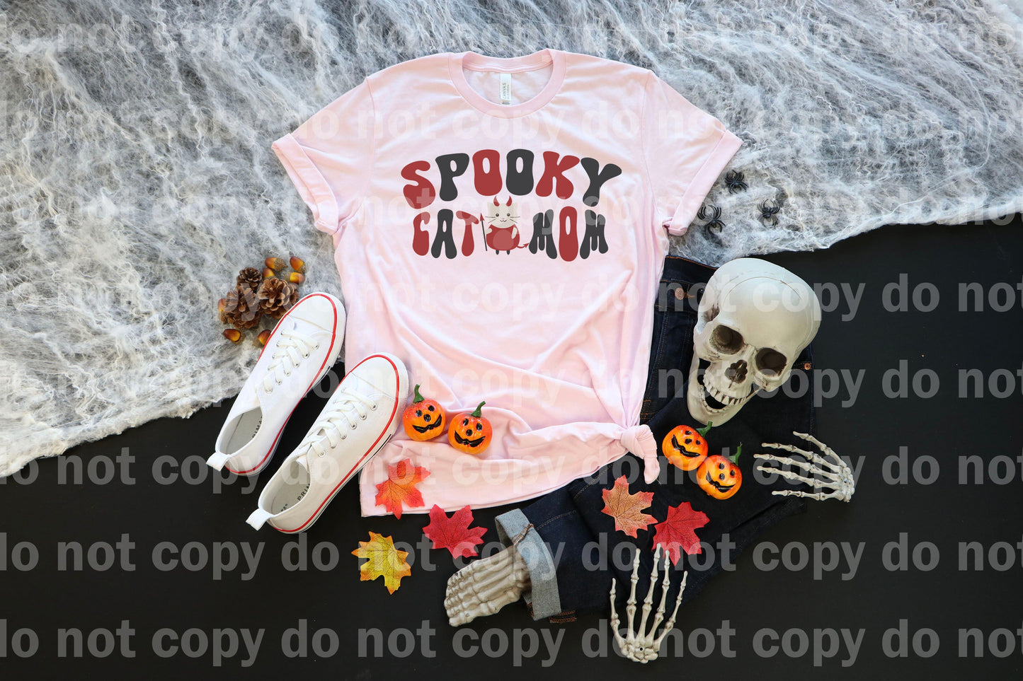 Spooky Cat Mom In Various Colors Dream Print or Sublimation Print