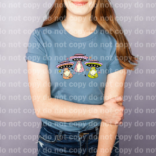 Spooky Groovy Spaceship Dream Print or Sublimation Print