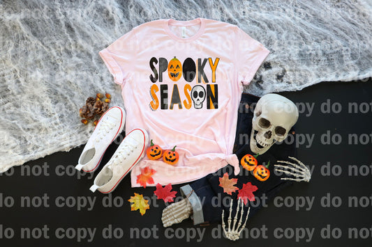 Spooky Season Pumpkin Skull Dream Print or Sublimation Print