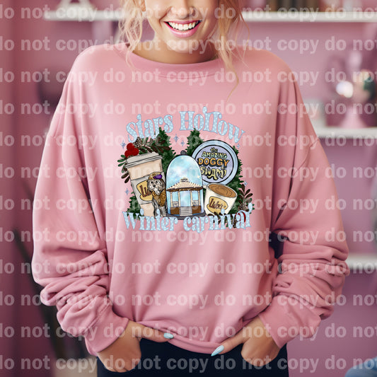 Stars Hollow Winter Carnival Dream Print or Sublimation Print