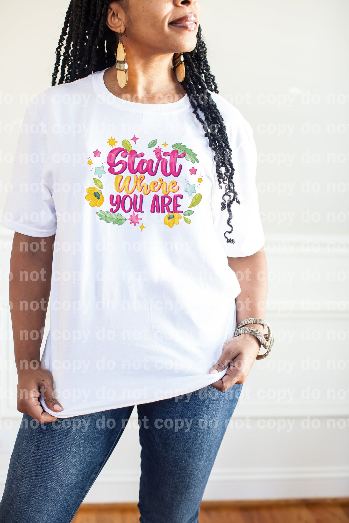 Start Where You Are Dream Print or Sublimation Print