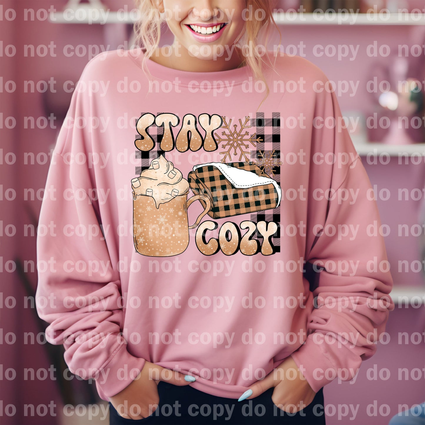 Stay Cozy Dream Print o Impresión por sublimación