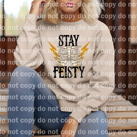 Stay Feisty Rib Cage Dream Print or Sublimation Print