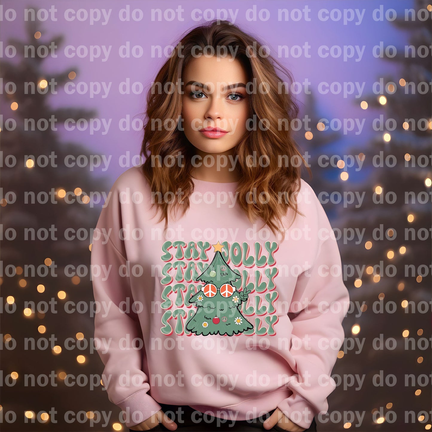 Stay Jolly Stacked Dream Print or Sublimation Print