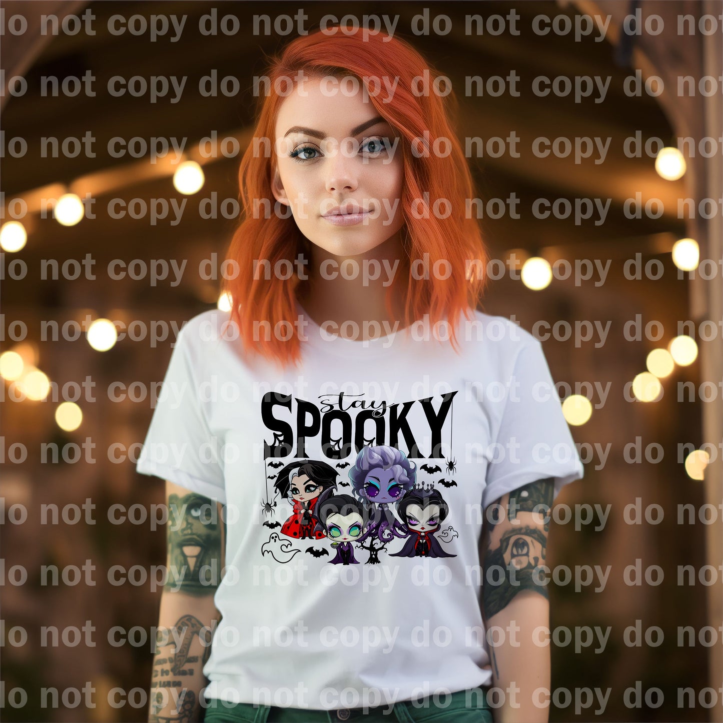 Stay Spooky Villains Dream Print or Sublimation Print