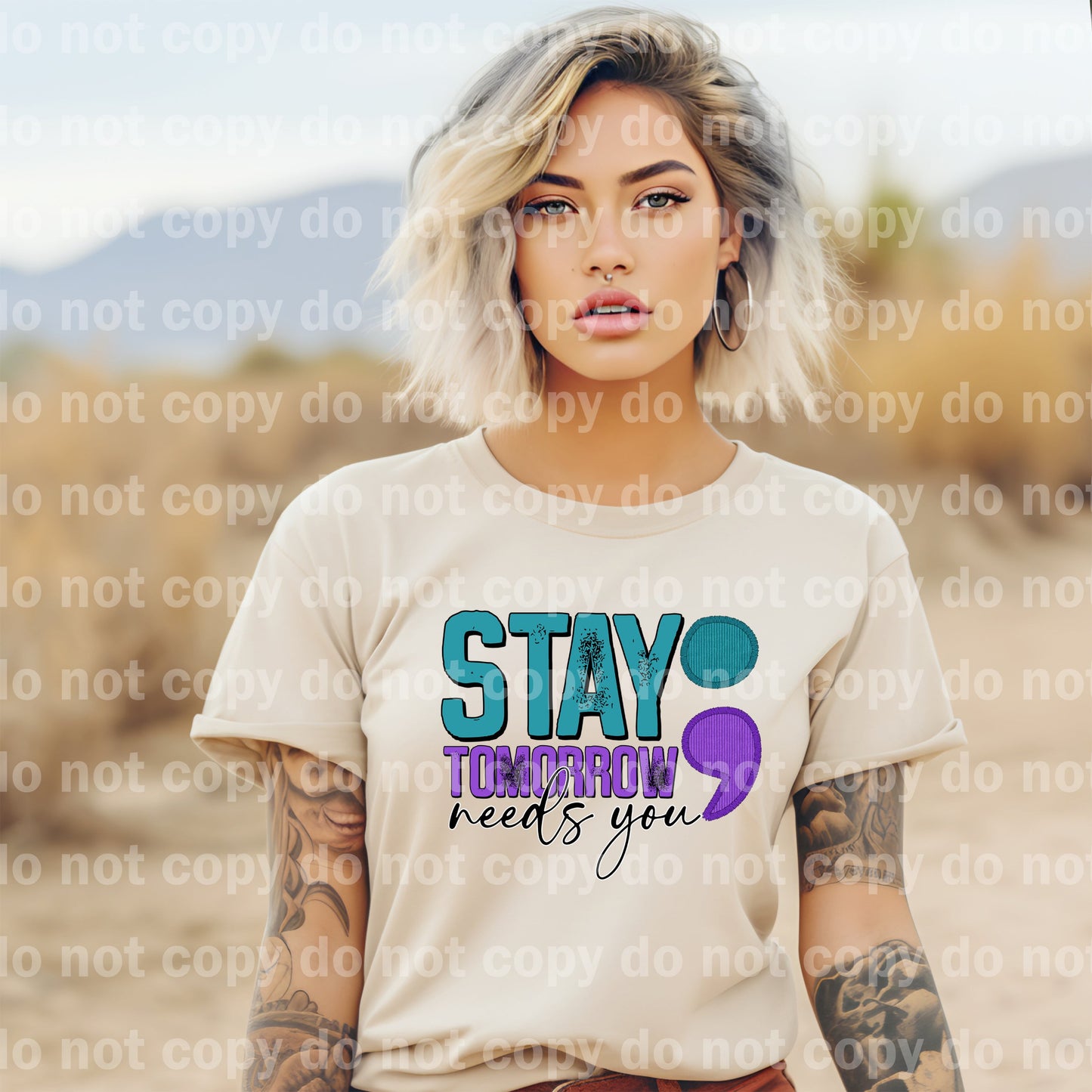 Stay Tomorrow Needs You Dream Print or Sublimation Print