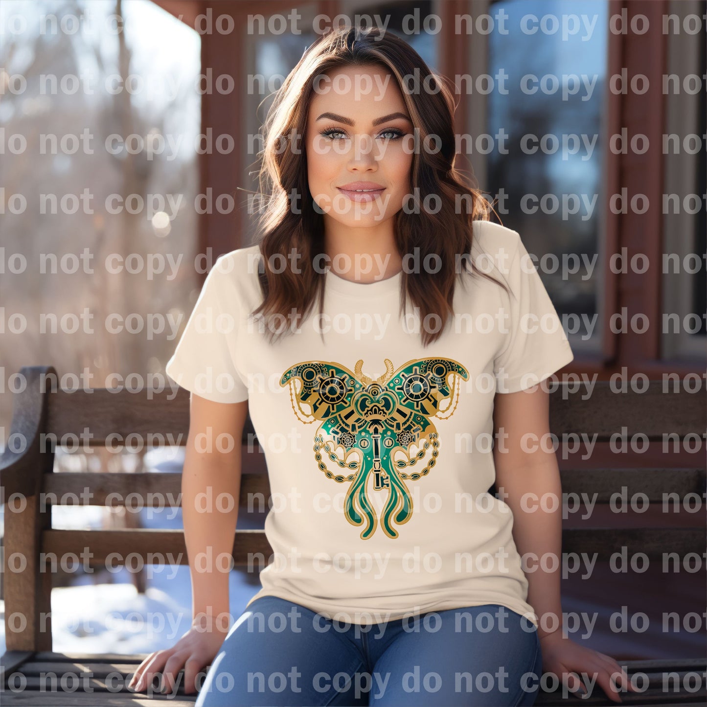 Steampunk Butterfly Dream Print or Sublimation Print