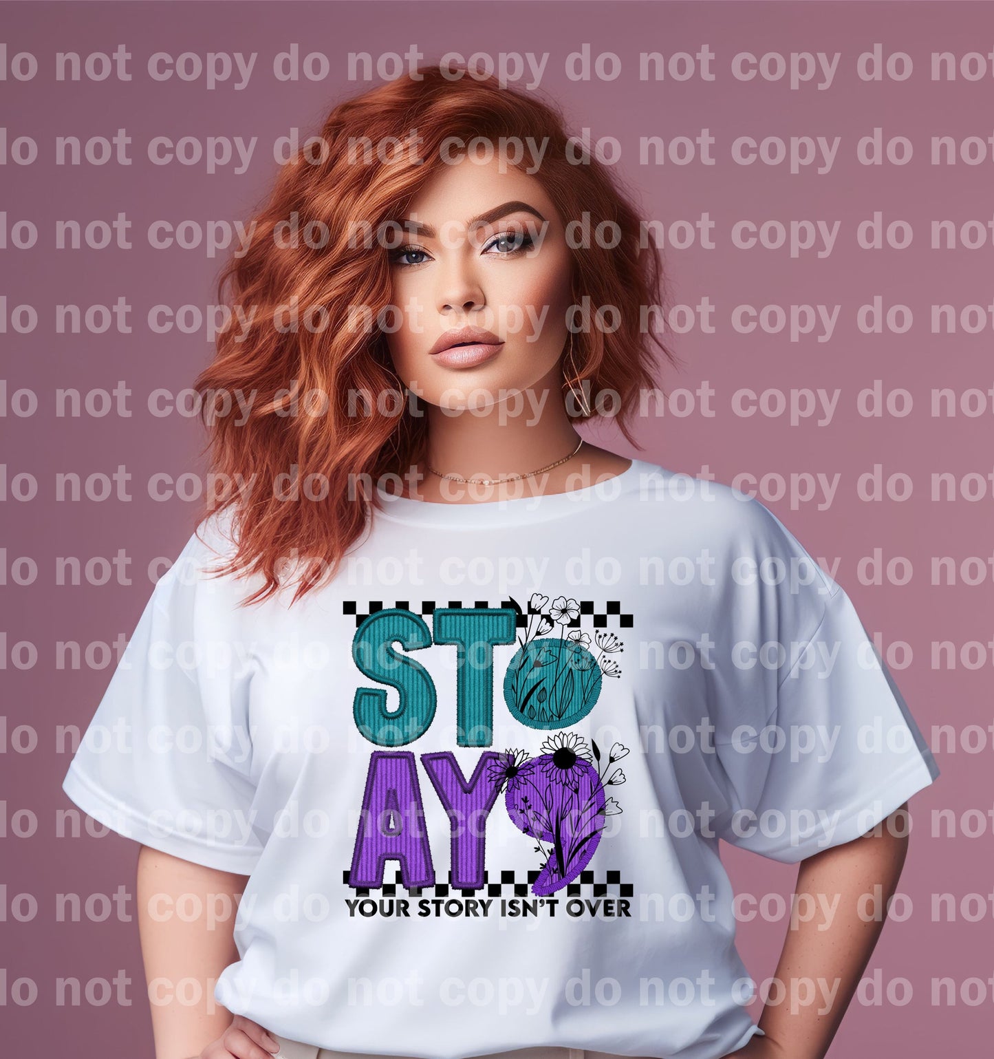 Stay Your Story Isn't Over Dream Print or Sublimation Print