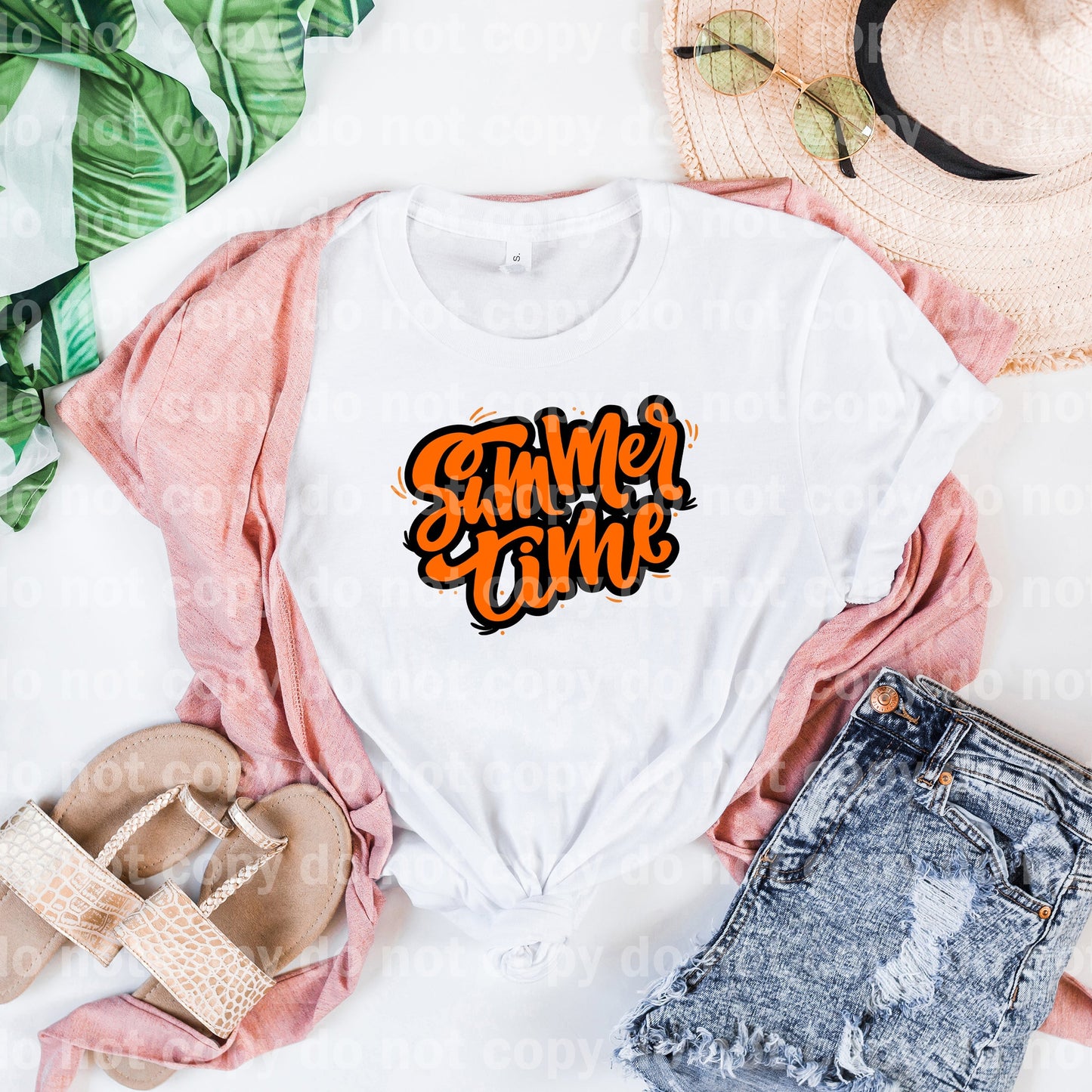 Summer Time Typography Dream Print or Sublimation Print