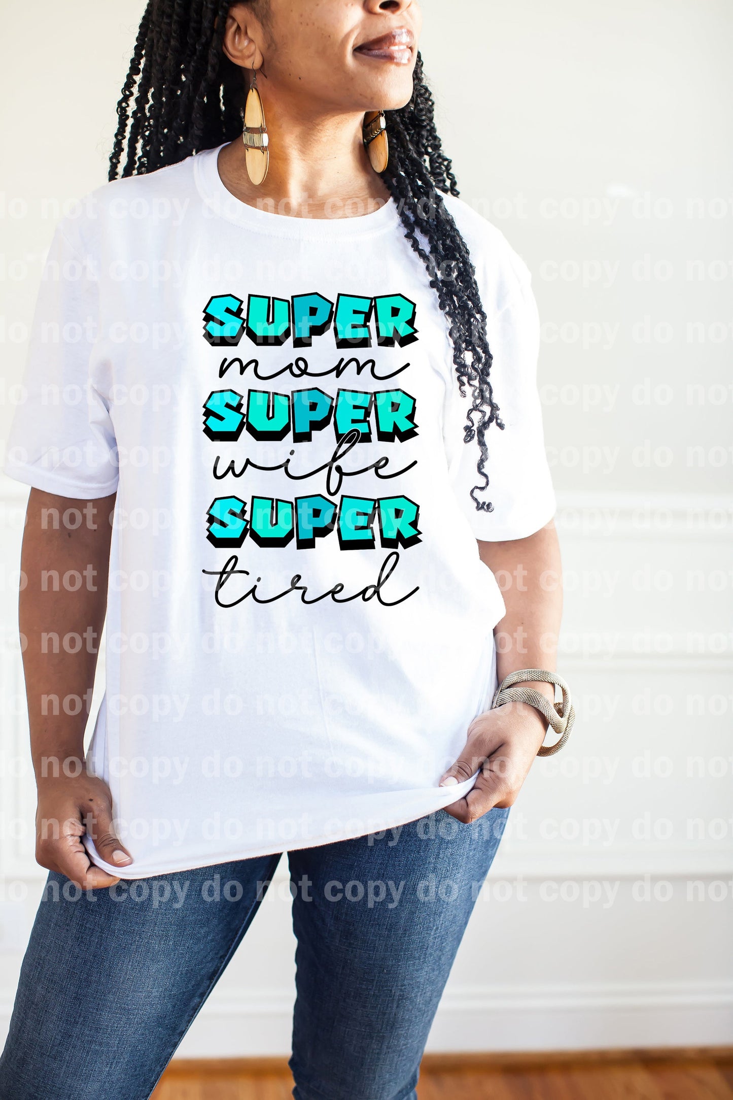 Super Mom Super Wife Super Tired Dream Print or Sublimation Print