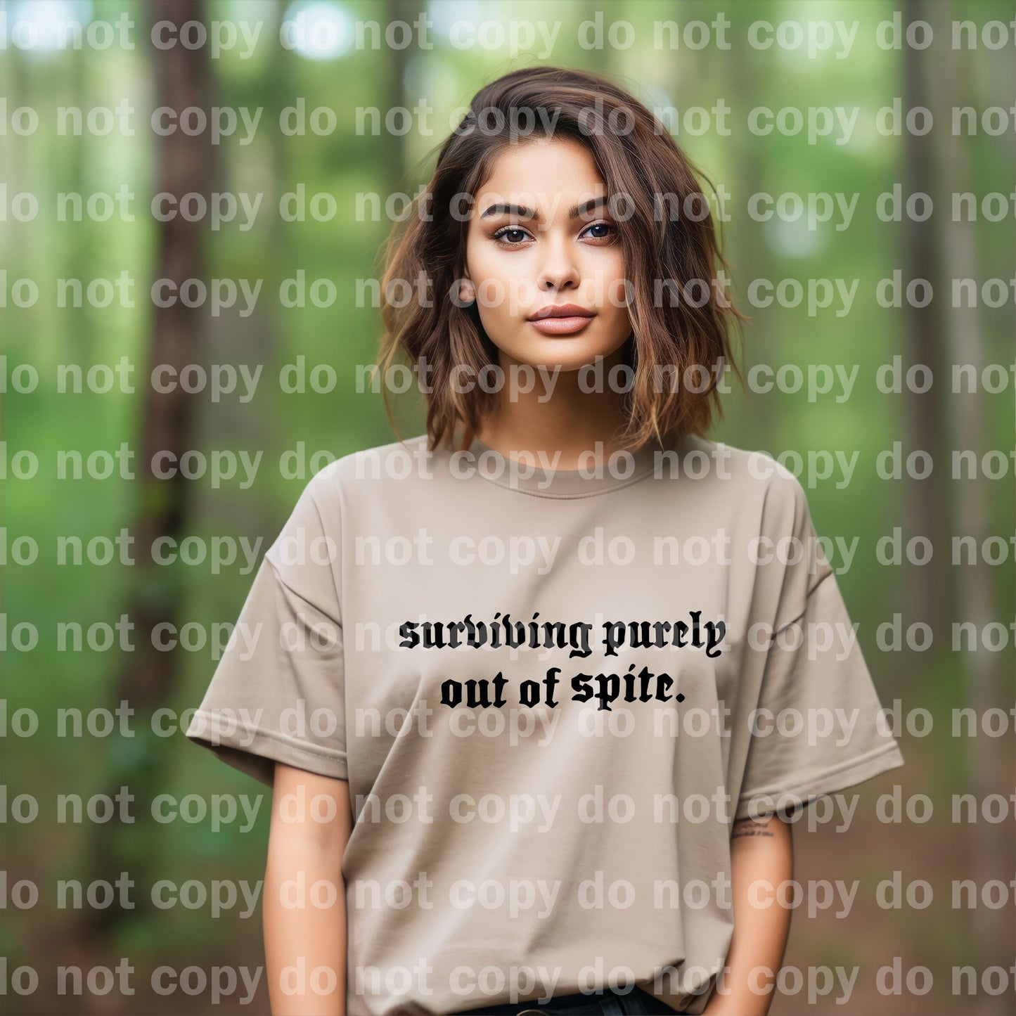 Surviving Purely Out Of Spite Dream Print or Sublimation Print