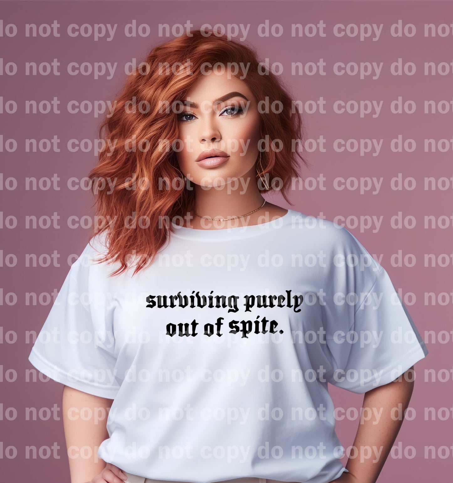 Surviving Purely Out Of Spite Dream Print or Sublimation Print